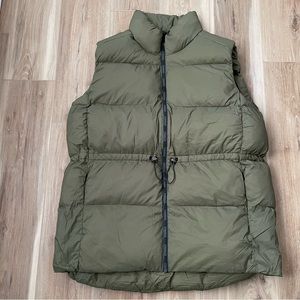 Stronger the Label Heat Padded Vest in Olive sz XL